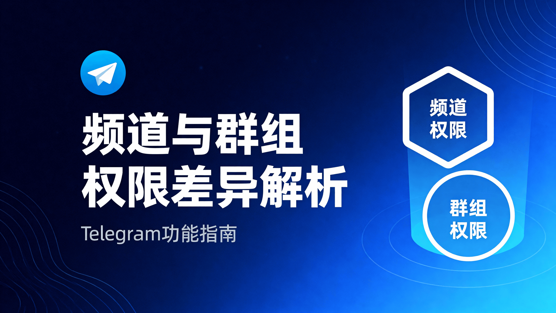 频道与群组权限差异解析