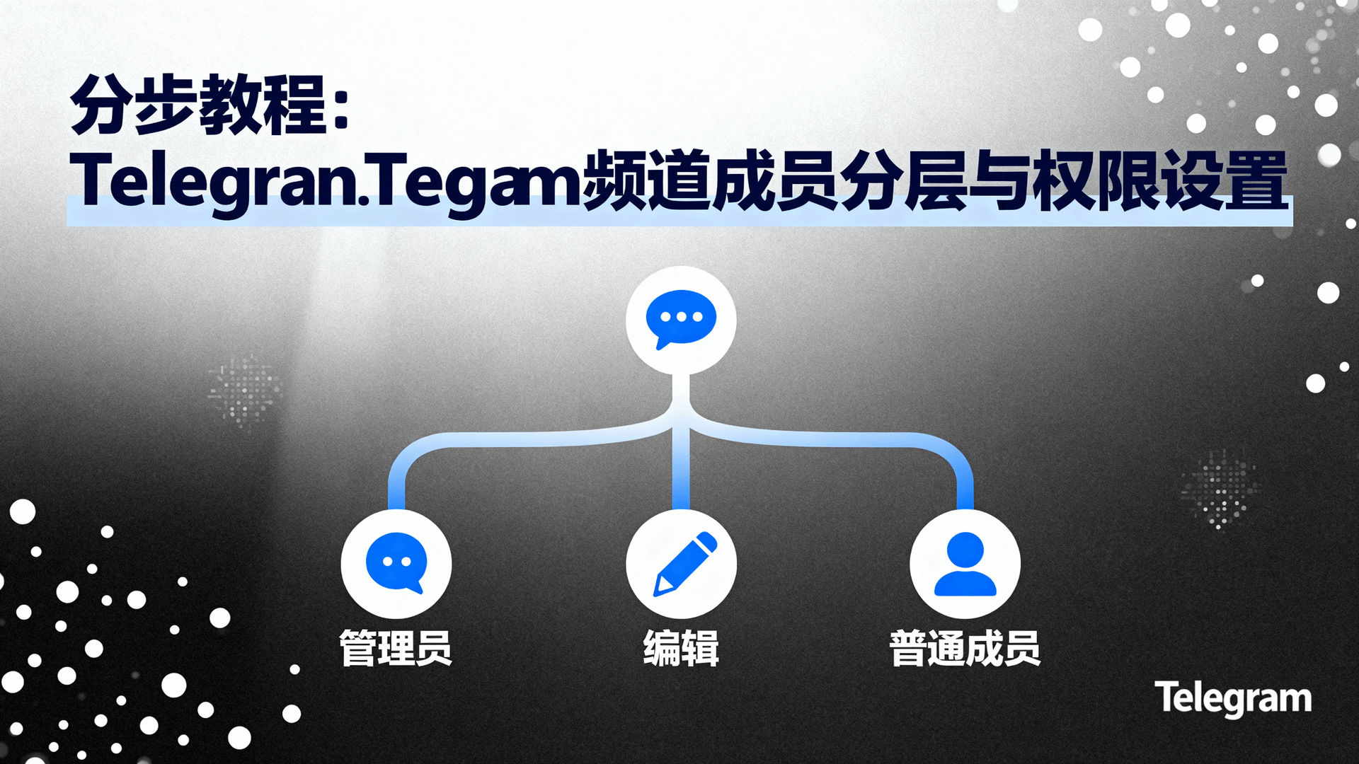 分步教程:Telegram频道成员分层与权限设置