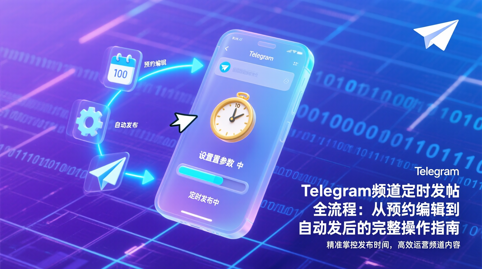 Telegram频道定时发帖全流程：从预约编辑到自动发布的完整操作指南